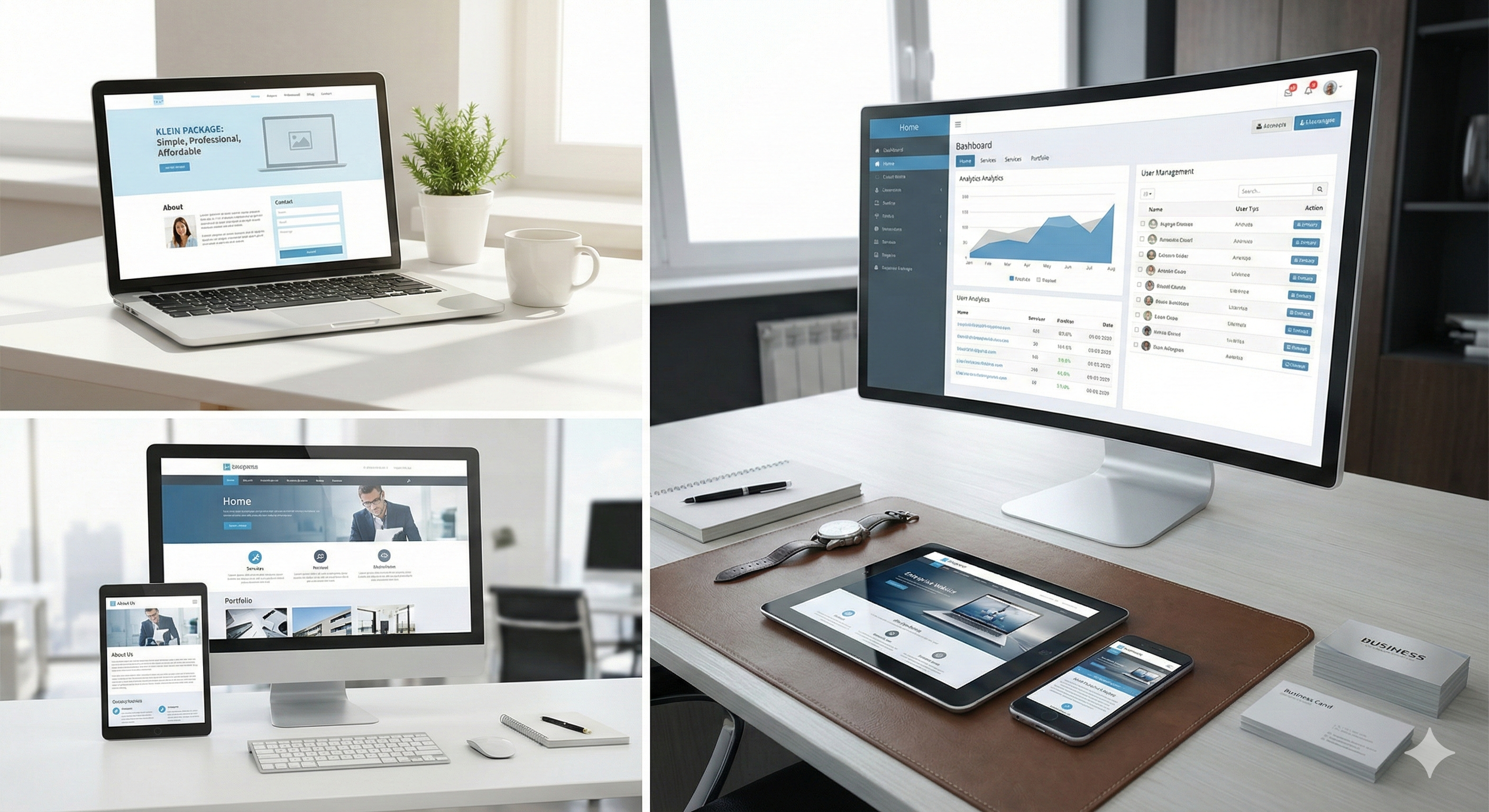 Professionelle Website