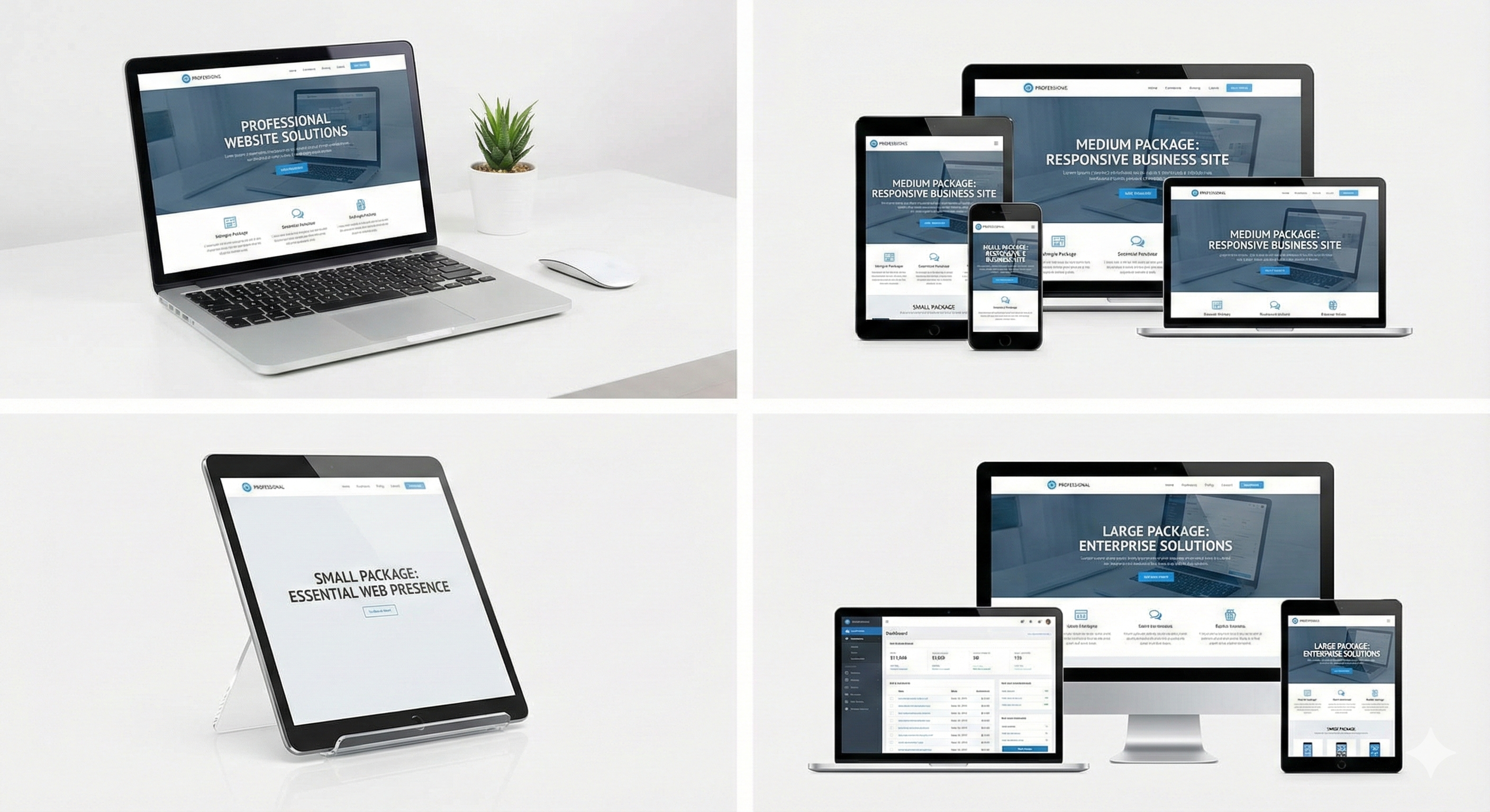 Professionelle Website