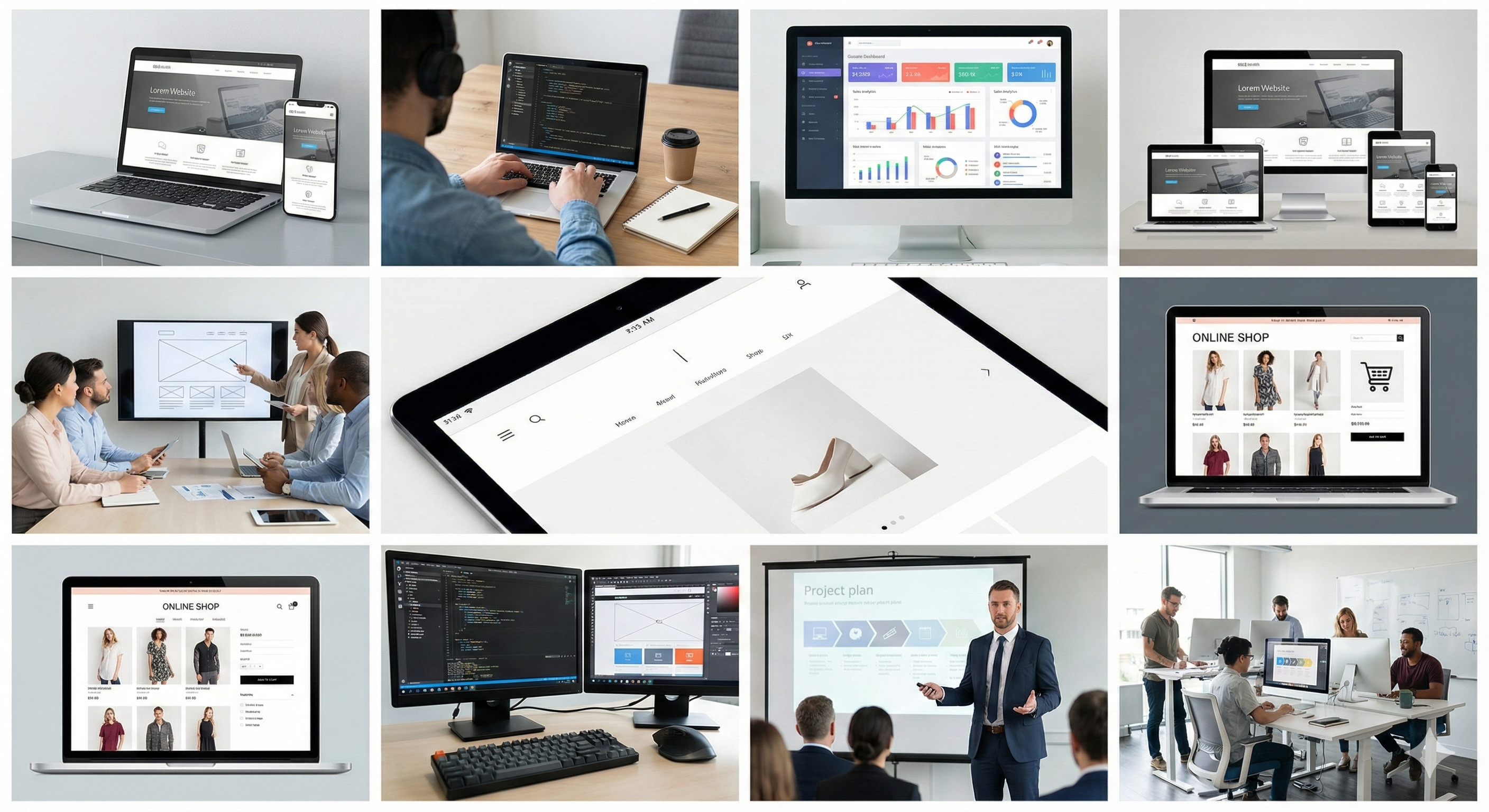 Professionelle Website